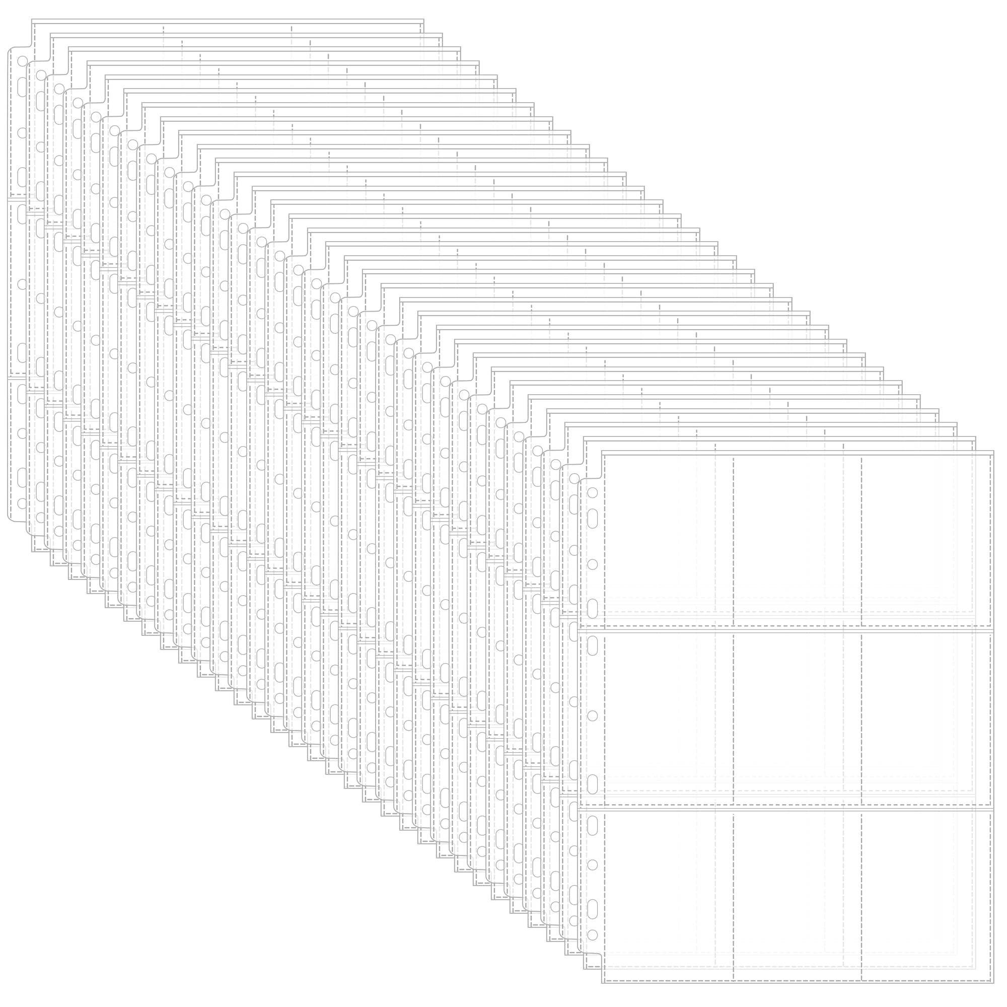 1800 Pockets Trading Card Protector Sleeves, 100 Sheets 9-Pocket 8-Silk Card Holder Pages for Game Sports MTG, TCG, Baseball Standard Cards Supplies OS22100