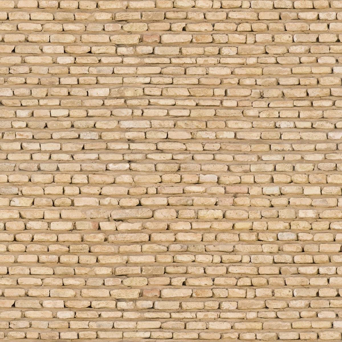 MyTinyWorld Pack of 5 Dolls House Straight Course Regular Stone Block Paper Sheets