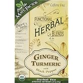 Mate Factor Functional Herbal Blends - Ginger Turmeric with Black Pepper 20 Bag(S)