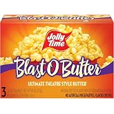 Jolly Time T Blast O Butter Microwave Popcorn, 3.2 Ounce (Pack of 3)