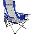 Kijaro Beach Sling Chair with Cooler Pocket - Various Fun Colors & Patterns - Perfect Beach Folding Chair and Camping Chair - Includes a Detachable Pillow