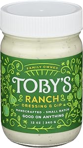 Tobys, Dressing Dip Ranch, 12 Ounce