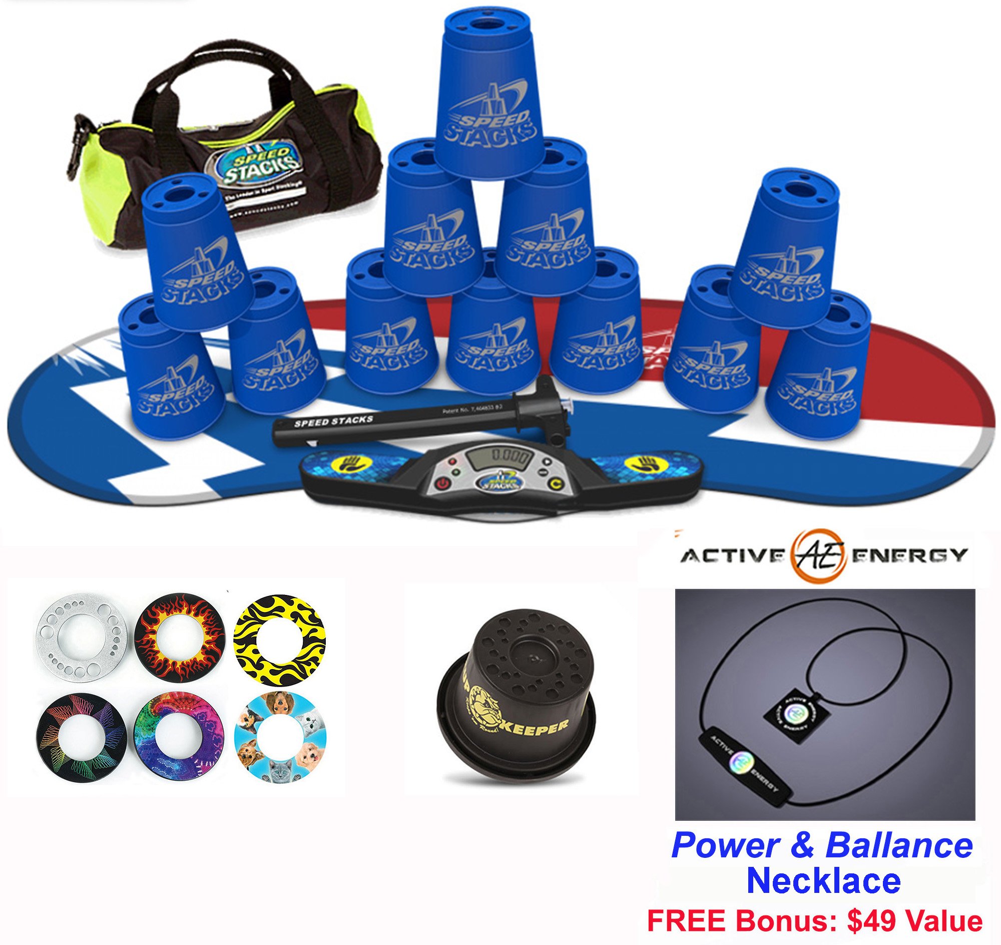 Speed Stacks G4 Stackmat Blue Flame – HFZA