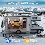ECO-WORTHY 12V 100Ah LiFePO4 Battery Group 24 with Bluetooth Low Temp Protection view 5