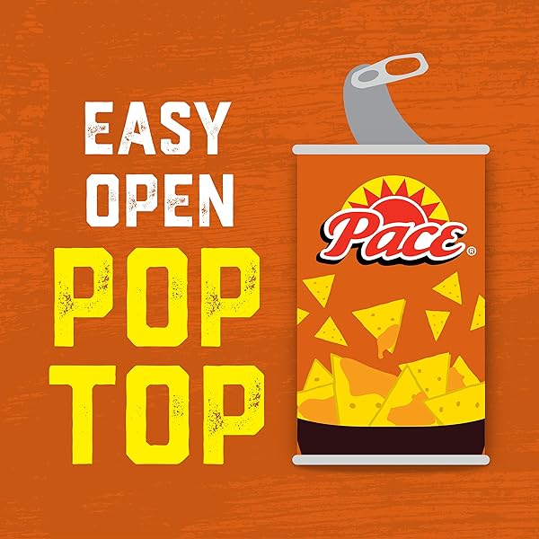 PACE MILD NACHO CHEESE SAUCE, 10.5 OZ CAN