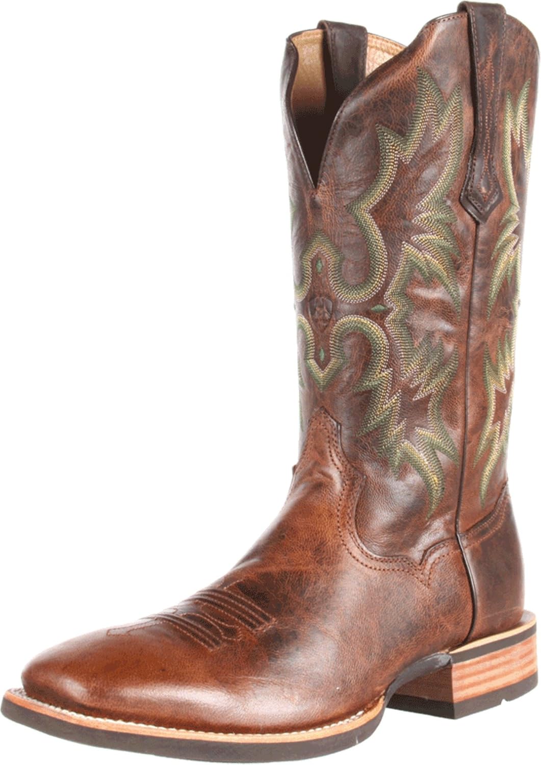 ARIAT Sport Westernstiefel Herren – Mit Breiter Zehenpartie, 4LR Fußbett, Aus Genarbtem Leder