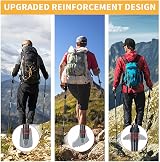COVACURE Walking Poles 2 Pack Lightweight Collapsible 7075 Aluminum Foam Grip view 6