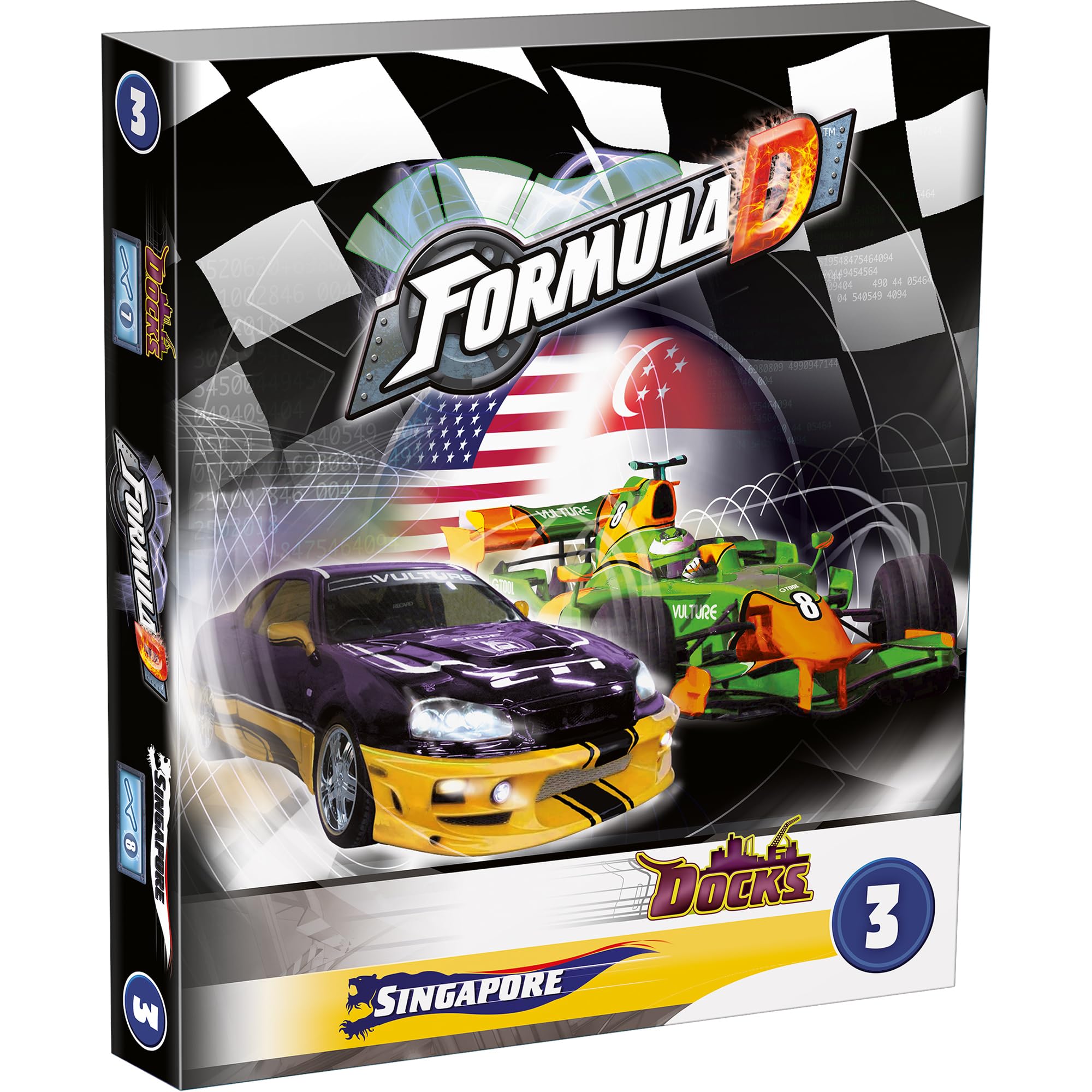 Asmodee Formula D: Singapore and The Docks Circuits Expansion
