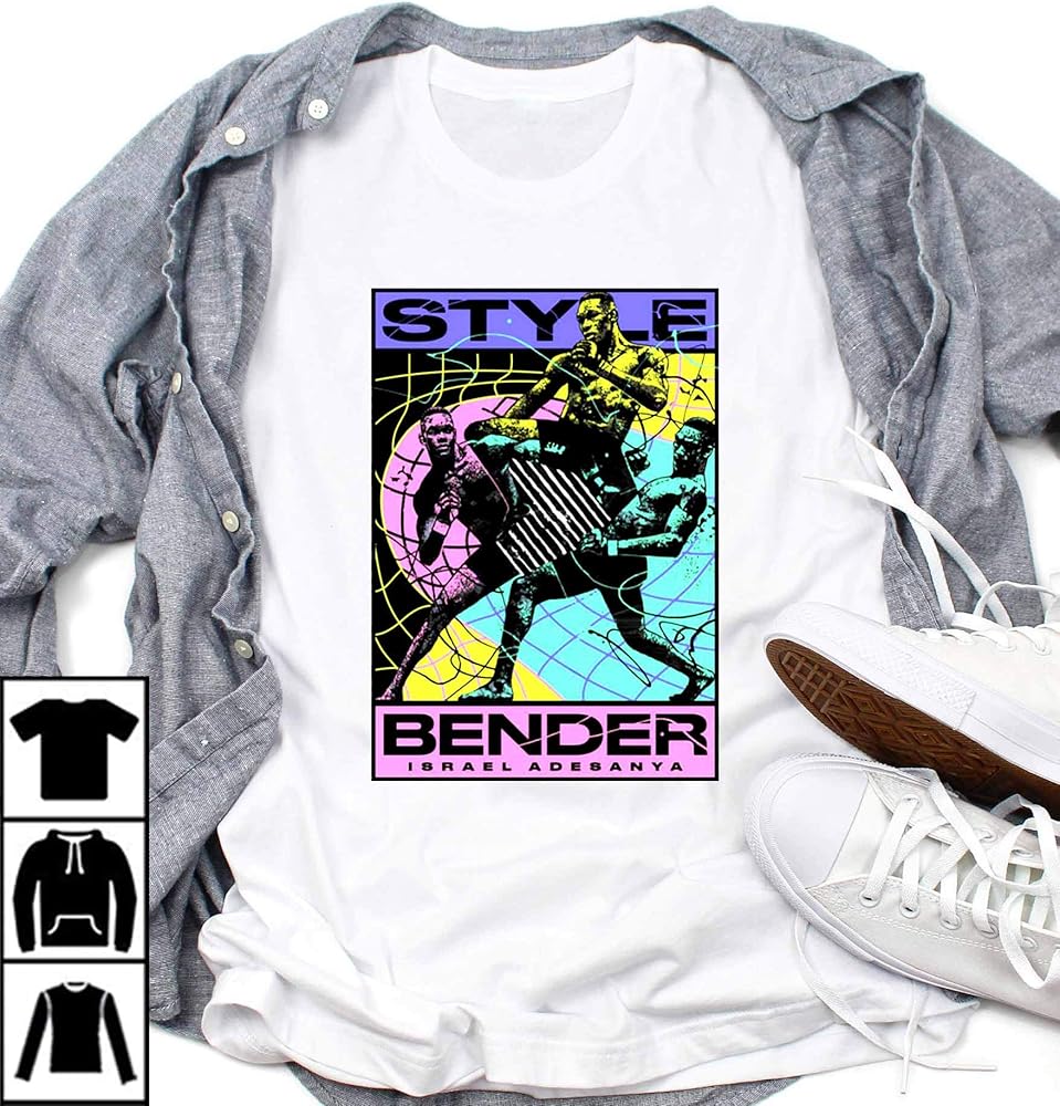 Stylebender Israel Adesanya Stylebender T Shirt | Kitilan