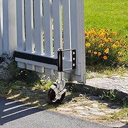 2 Pack Spring Gate Casters with Break,4 Inch Door