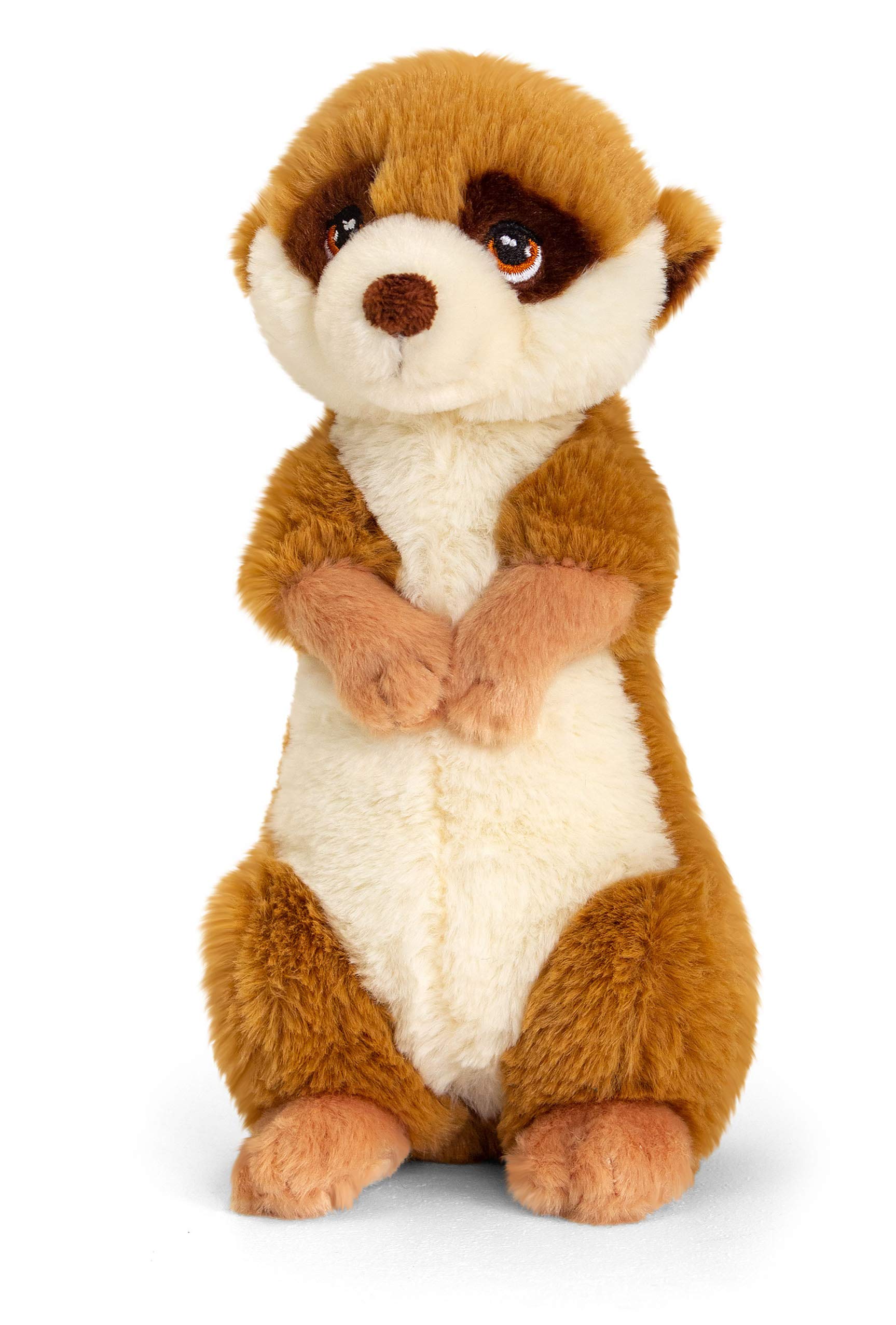 Lashuma Plush toy meerkat, Keel toys, stuffed toy, standing 22 cm