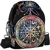 Yrebyou Small Crossbody Bags for Women Casual Cell Phone Purse Waterproof Over Shoulder Handbag with Card Slots