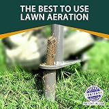 Walensee Lawn Coring Aerator Manual Dethatching Core Aerator Tool view 2