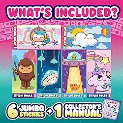 Sticki Rolls Jumbo Stickies – 6-Pack Capsule | 72