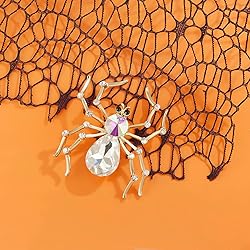 YOQUCOL Gold Spider Shape Brooch Pins for Women
