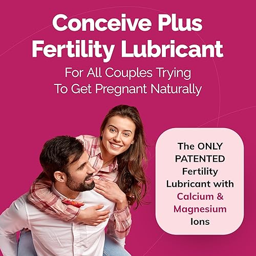 CONCEIVE PLUS Fertility Lubricant Pre Filled Applicators, Fertility & Sperm  Friendly Lube for Couples TTC - Water Based Vaginal Moisturizer Safe for  Pregnancy | 3 x 4g for Conception Support in Saudi