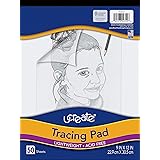 UCreate® Tracing Pad, White, 9" x 12", 50 Sheets