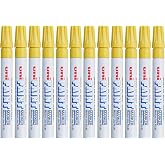 Uni-Ball 489371 Paint Marker Bullet Tip Medium Point Px20 Line Width 2.2-2.8mm Yellow Ref 9001926 [Pack 12]