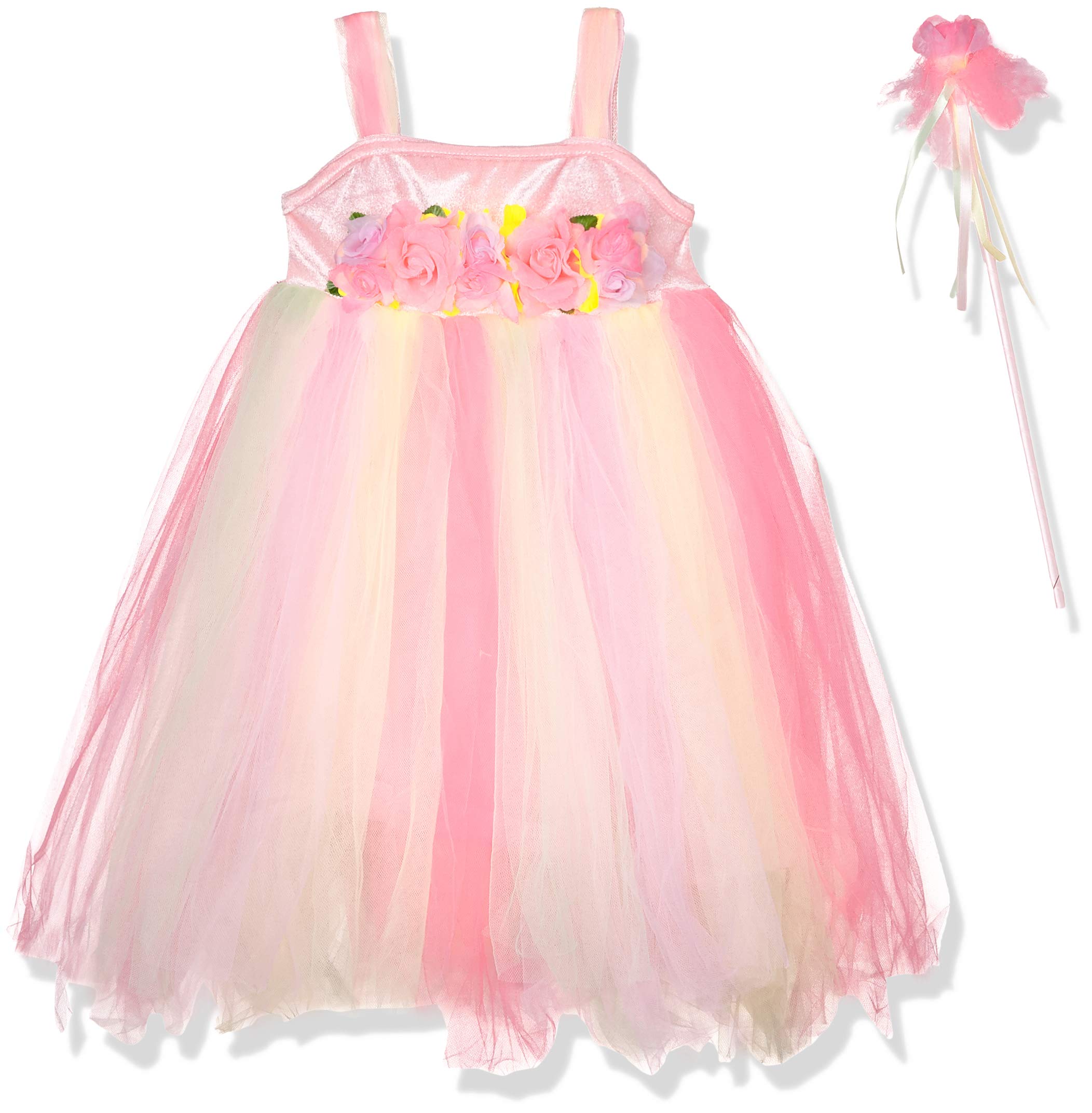 amscan 9905940 - Kids Summer Fairy Girls Fancy Dress Costume Age: 3-4 Years