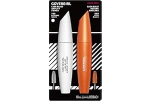 Covergirl LashBlast Volume Mascara and Lash Blast Amplify Eyelash Primer, Very Black, Value Pack
