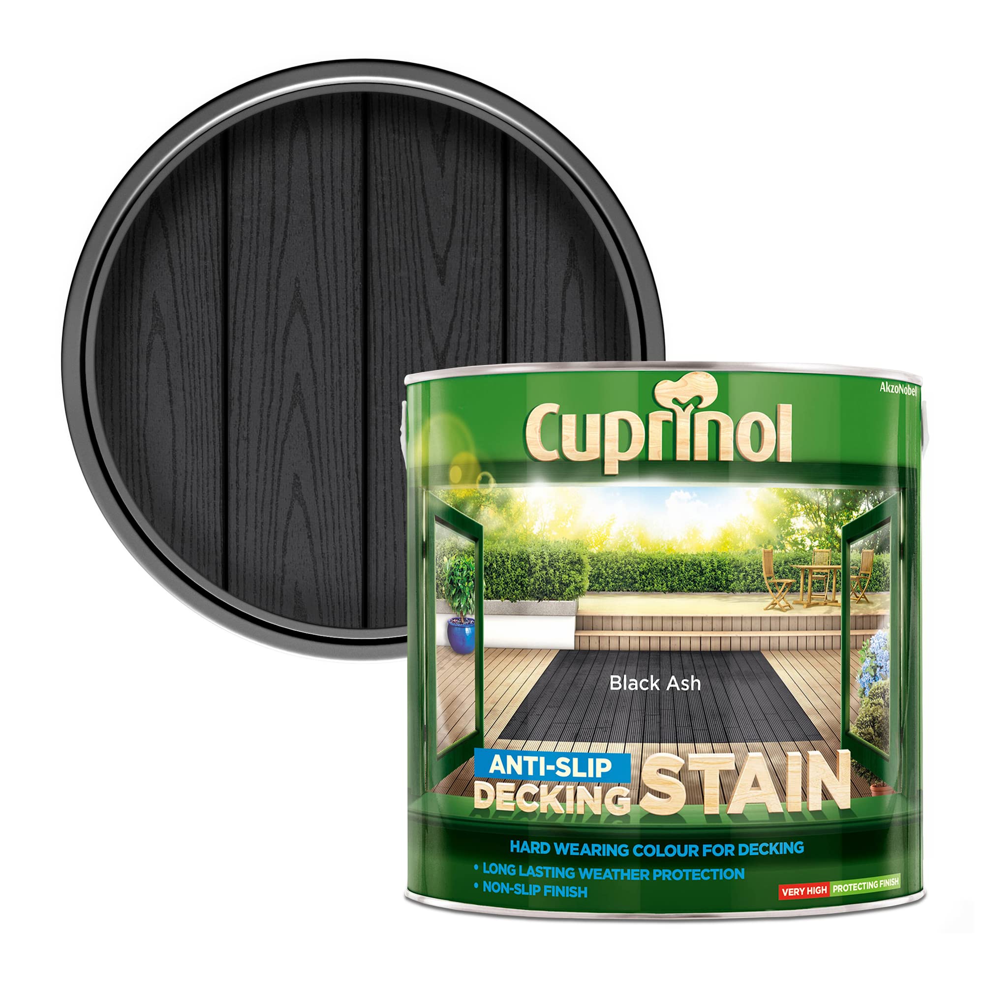 Cuprinol Exterior Woodcare, Black Ash, 2.5 L