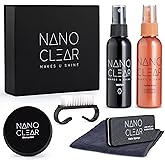 Nano Clear Watch Cleaner & Scratch Remover 2.1. Watch Cleaner Solution, 2 Oz. Watch Renewal. Watch Polish, Microfiber Cloth, 