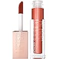 Maybelline New York Maybelline Lifter Gloss Lip Gloss Makeup With Hyaluronic Acid, Sand, 0.18 Fl. Ounce, 015 Sand, 0.18 fluid_ounces (Pack of 2)