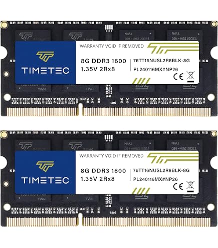 Hynix original 16GB (2 x 8GB), 204-pin SODIMM, DDR3 PC3L-12800 