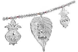 Avador Handmade Metal Toran | Bandanwal | Toranam for Home Decoration Diwali | Special Occasions | Home Puja (Design 5)