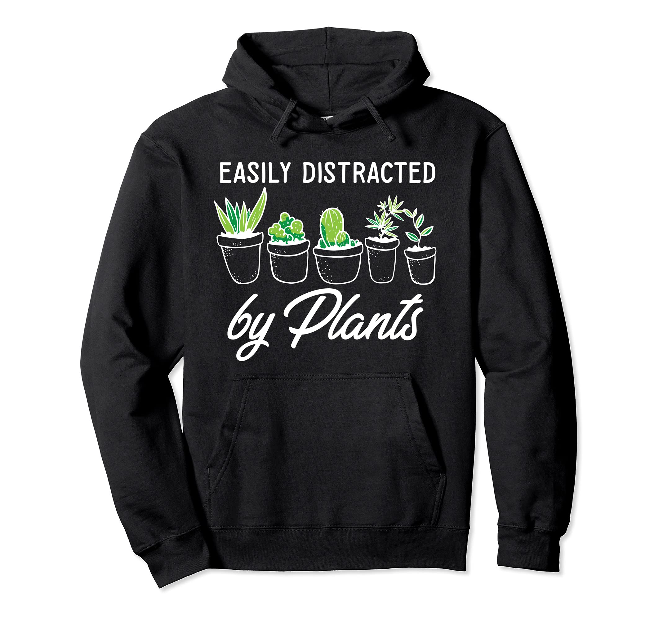 Easily Distracted By Plants I Gardening I Gardener Pullover Hoodie