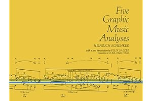 Five Graphic Music Analyses (Dover Books On Music: Analysis)