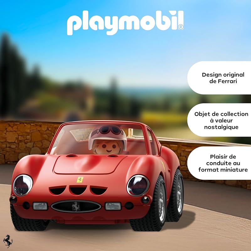 | Collector Cars | Ferrari 250 GTO | Modèle réduit de Voiture pour Adultes et Enfants | Cadeau pour Les Fans de Voitures et Les collectionneurs | 71856