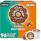 The Original Donut Shop Duos Nutty + Caramel Keurig Single-Serve K-Cup Pods, Medium Roast Coffee, 96 Count