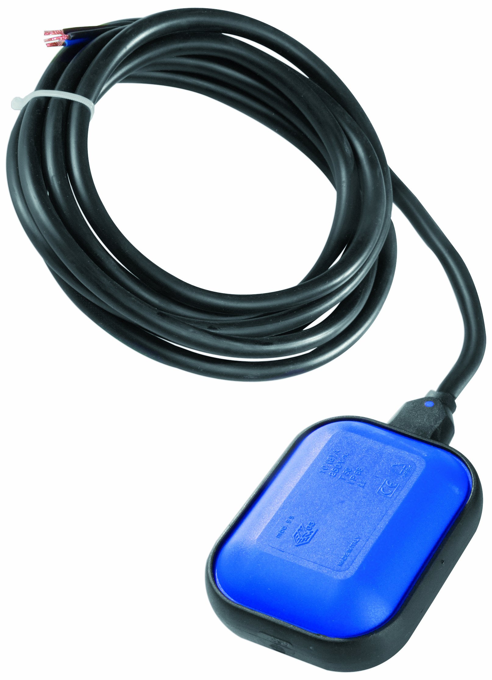 Sesam 1CL RLG03/10PVC Floating Switch for Clear Water, PVC Cable, 10 m, 3 x 1