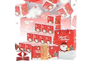 GTALMP Christmas Surprise Box Gift Explosion for Money - Pop-Up Cash Gifts Boxes, Unique Folding Bouncing Envelope Gift Box, Cash Explosion for Birthday Anniversary Valentine Proposal