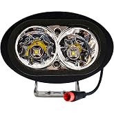 OZ-USA E-Bike 8W LED Headlight 2-Pin Julet Plug &ndash; Compatible with Lectric, Velotric, Aventon, and Juiced E-Bikes
