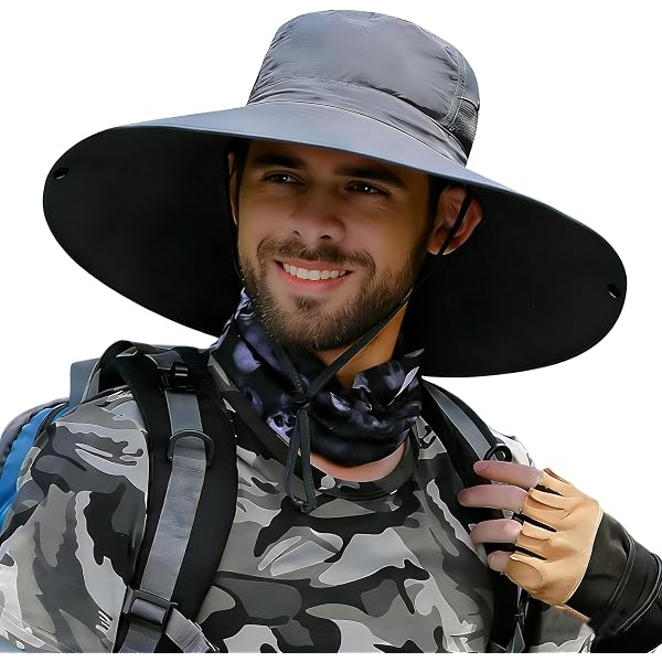 Wide Brim Bucket Hat with Fascinator, Elastic Band, UV Protection Women Flower Bowler Sun Hat Wide Brim Cloche Bucket Hat  main image 2