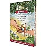 Magic Tree House Boxed Set, Books 1-4: Dinosaurs Before Dark, The Knight at Dawn, Mummies in the Morning, and Pirates Past Noon