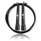 Jump Rope - Premium Quality - Best for Boxing MMA Fitness Training - Speed - Adjustable - Survival and Cross - Sold By FMS International Authorized Seller