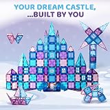 Science Kidz Magnetic Tiles Princess Castle Set 114 Pieces Case Figures view 8