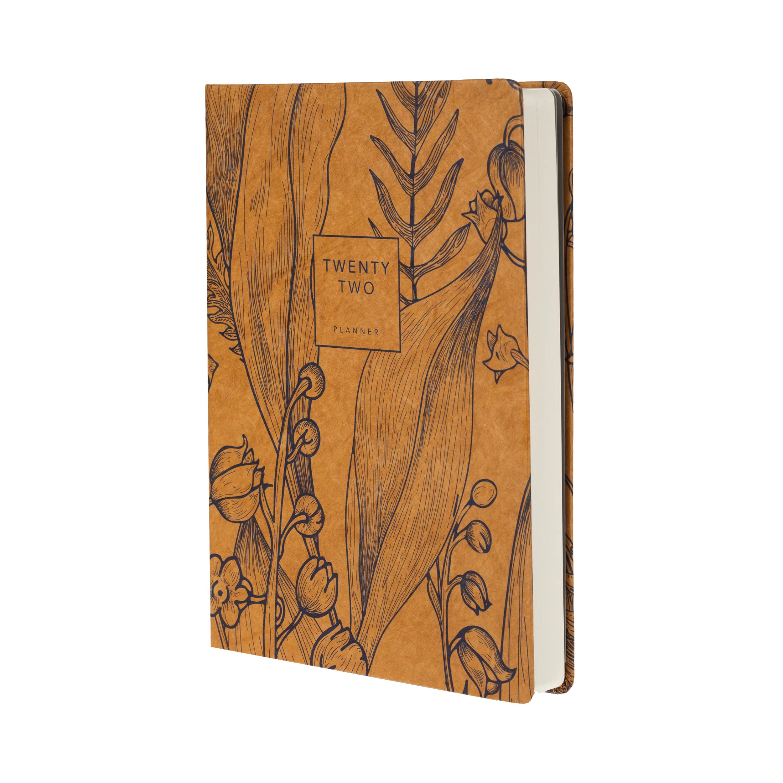 Collins Tara A5 Day to Page 2022 Diary - Brown