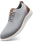 VILOCY Men's Casual Dress Sneakers Oxfords Business