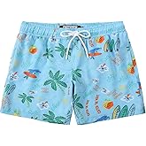 CoozySphere Boys Swimming Trunks 2T-12 Year Swim Shorts Kids Quick Dry Bathing Suit with Mesh Lining
