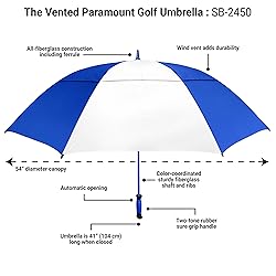 The Paramount Vented Large 64 inch Windproof