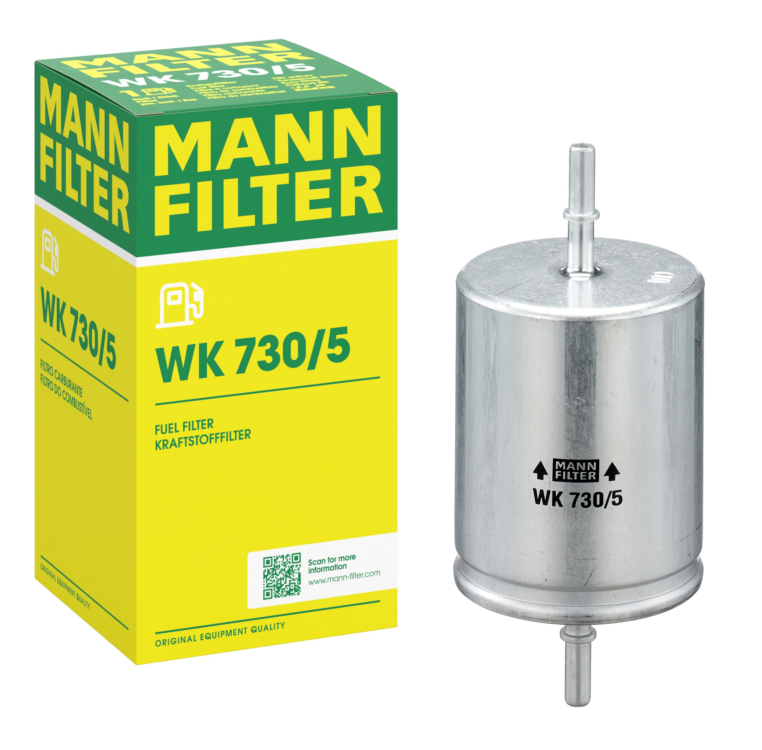 MANN-FILTER WK 730/5 Fuel Filter - for Cars + Transporters