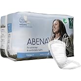 Abena Light Premium Incontinence Pads, (Sizes 0 To 4A) Size 3, 10 Count | One Size Fits Most