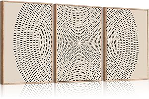 Ausril Jesus Wall Art 16x24 Inch Jesus Feeds The 5000 Canvas Wall Art Set of 3 Framed Christian Wall Decor Modern Abstract Ar