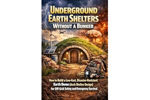 Underground Earth Shelters Without a Bunker: How to Build a Low-Cost, Disaster-Resistant Earth Dome (Arch Shelter Design) for