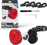 ReFind Airtag Bike Reflector Hidden Holder Anti-Theft GPS Tracker Mount view 1