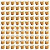 100Pcs Tapered Cork Plugs Wooden Wine Corks